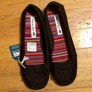 ⭐️Black moccasin shoes